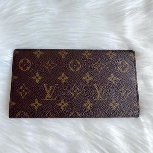 SOLD Vintage Louis Vuitton Monogram Long Wallet Checkbook Pre-1982 Authentic